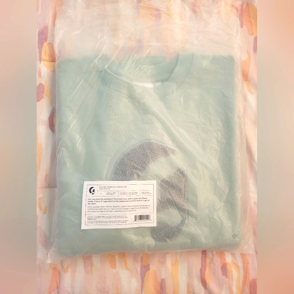 Glossier Boston Crewneck Sweatshirt - Small